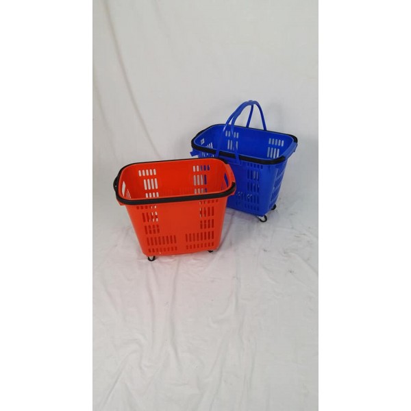 ROLLING SHOPPING BASKET